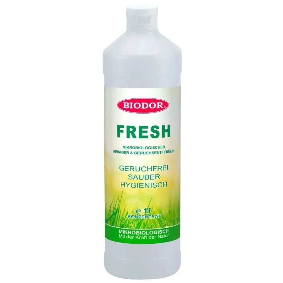 Null Biodor FRESH Grün Konzentrat 1000ml Mikrobiologisch + Biodor Original Sprühflasche 1 Null Biodor FRESH Grün Konzentrat 1000ml Mikrobiologisch + Biodor Original Sprühflasche