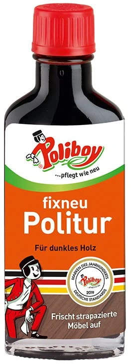 Null Poliboy Fixneu Möbelpolitur - Für Dunkle Oberflächen, 500ml - Made In Germany 2 Null Poliboy Fixneu Möbelpolitur - Für Dunkle Oberflächen, 500ml - Made In Germany – Bild 2