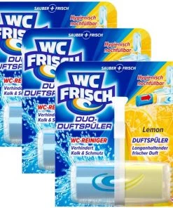 Null WC FRISCH Duo-Duftspüler 10er Pack Lemon WC Reiniger & WC-Duftstein 10x1 Stück -WC Frisch-Shop 025b5857 6577 4594 a226 33564a687d51 3