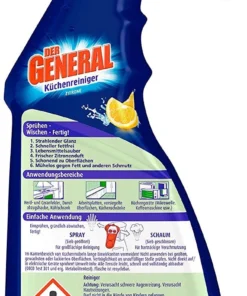 Null Der General Küchenreiniger Zitrone Spray 500 Ml Reinigungsmittel Reiniger -WC Frisch-Shop 026a841b ac6a 4da5 8465 08a8e056c52e