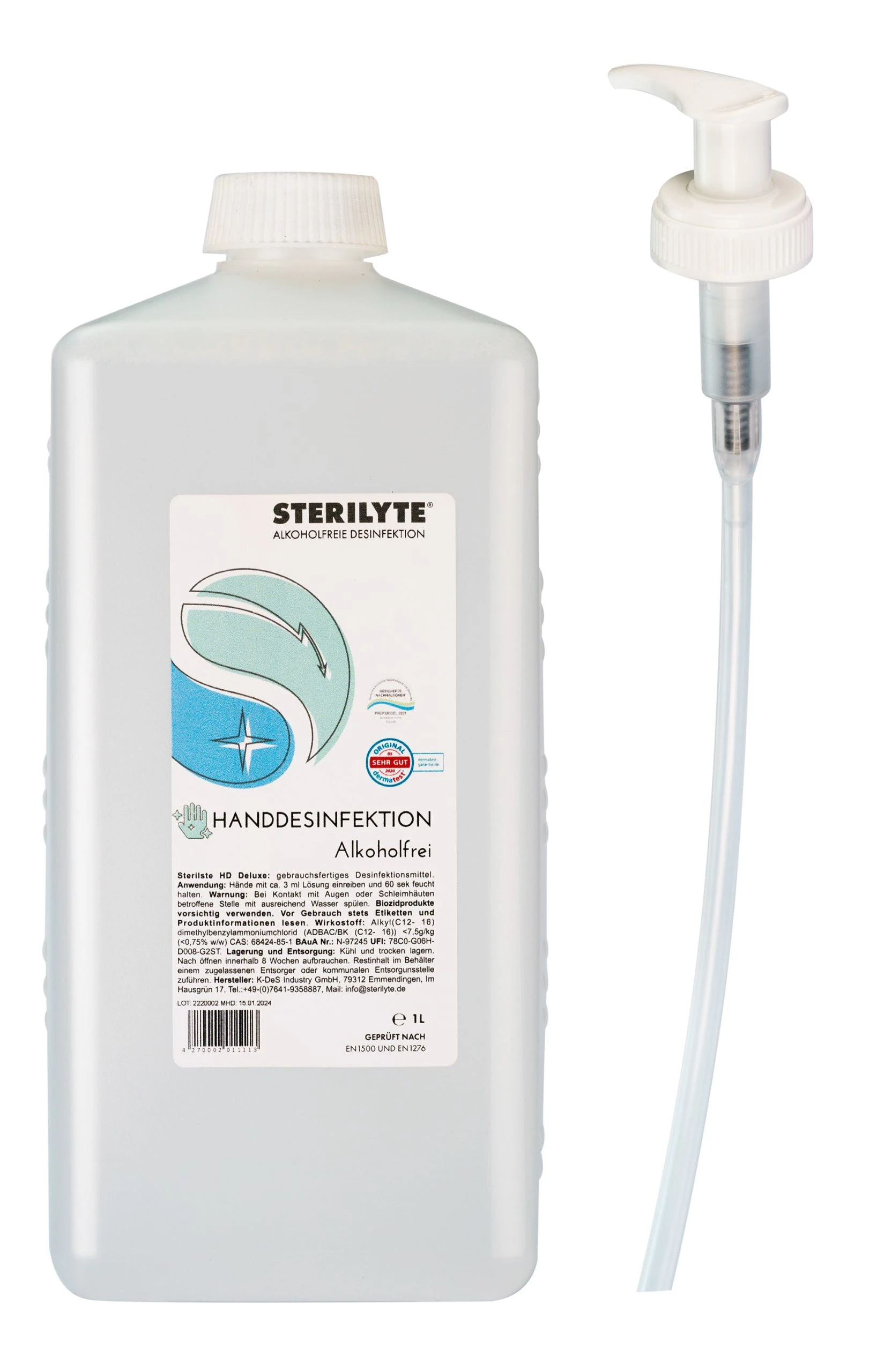 Null Flächendesinfektion 5000 Ml Sterilyte Ohne Alkohol 5 Null Flächendesinfektion 5000 Ml Sterilyte Ohne Alkohol – Bild 5