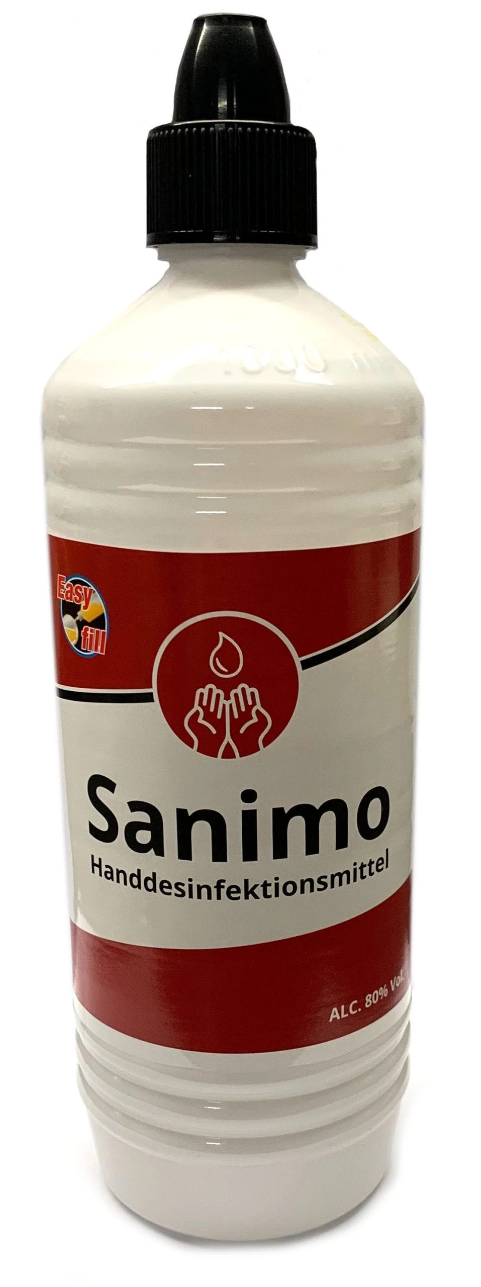 Null 12x 1000ml Sanimo Handdesinfektionsmittel - Anwendungsfertig - Nach Rezept Der WHO Desinfektionsmittel Hände Nachfüllflasche 5 Null 12x 1000ml Sanimo Handdesinfektionsmittel - Anwendungsfertig - Nach Rezept Der WHO Desinfektionsmittel Hände Nachfüllflasche – Bild 5