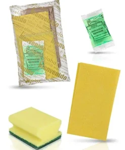 Null Küchenreinigungs-Amenities "Luxury Brand Nr. 4"- Für Touristenunterkünfte, Campingplätze, B & B - 40 Stück -WC Frisch-Shop 05abd5cc 923c 4945 94c4 7443dde976a2