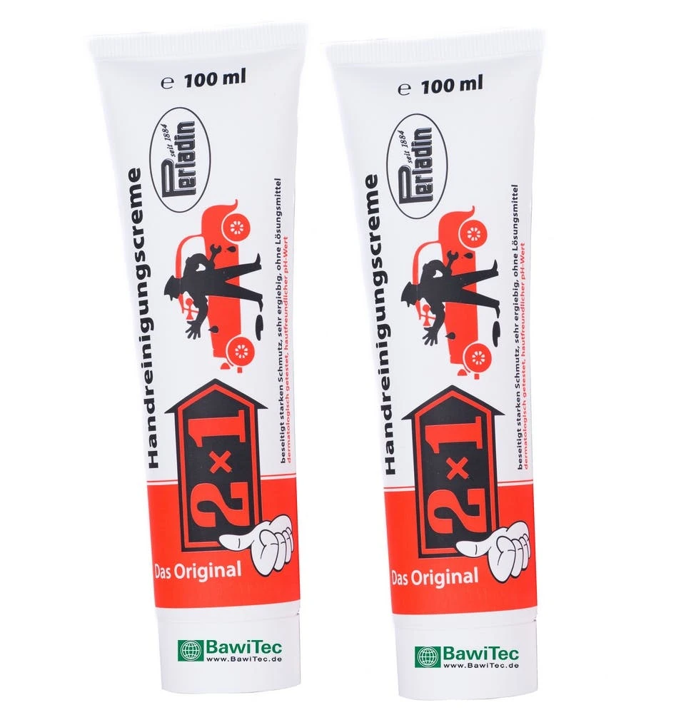 Null Perladin 2x1 HandreinigungsCreme 1L Handreinigung Mit Dosierpumpe Handseife 1 Liter Werkstatt Handwerk 4 Null Perladin 2x1 HandreinigungsCreme 1L Handreinigung Mit Dosierpumpe Handseife 1 Liter Werkstatt Handwerk – Bild 4