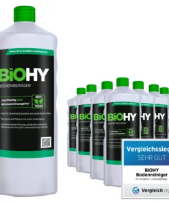 BiOHY Bodenreiniger (480x1l Flasche) | Konzentrat Für Alle Reinigungsgeräte Und Alle Hartböden | Angenehmer Geruch Und Streifenfreie Reinigung 11 BiOHY Bodenreiniger (480x1l Flasche) | Konzentrat Für Alle Reinigungsgeräte Und Alle Hartböden | Angenehmer Geruch Und Streifenfreie Reinigung -WC Frisch-Shop 0bfef4ac 6d17 4f7a 8c11 cf95311b31d5 1
