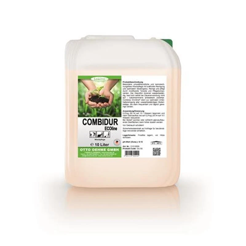 Lorito Combidur Ecoline Kennzeichnungsfreie Wischpflege Unterhaltsreiniger 10 Liter 6 Lorito Combidur Ecoline Kennzeichnungsfreie Wischpflege Unterhaltsreiniger 10 Liter – Bild 6