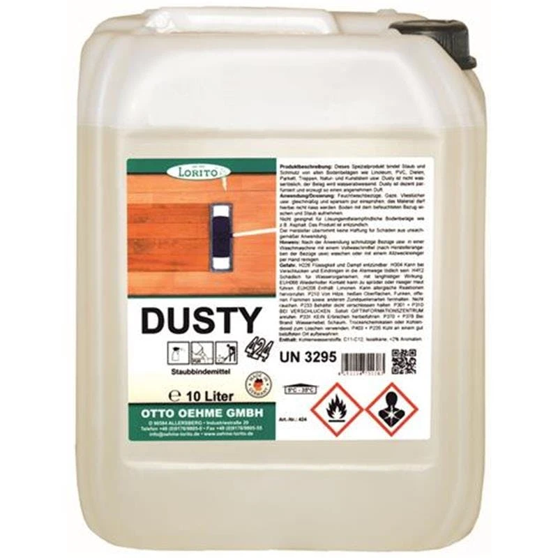 Lorito Staubbindemittel Dusty 424 Dusty 10 Liter 1 Lorito Staubbindemittel Dusty 424 Dusty 10 Liter