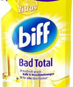 Null Biff Bad Total Zitrus Badreiniger Bad Reiniger Badezimmer 12x250 Ml Nachfüllpack 12 Null Biff Bad Total Zitrus Badreiniger Bad Reiniger Badezimmer 12x250 Ml Nachfüllpack -WC Frisch-Shop 20b8699a 3b68 449a b475 627b8e00c1bc
