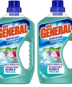 Null Der General Allzweckreiniger Bergfrühling Reinigungsmittel 2x750 Ml Reiniger