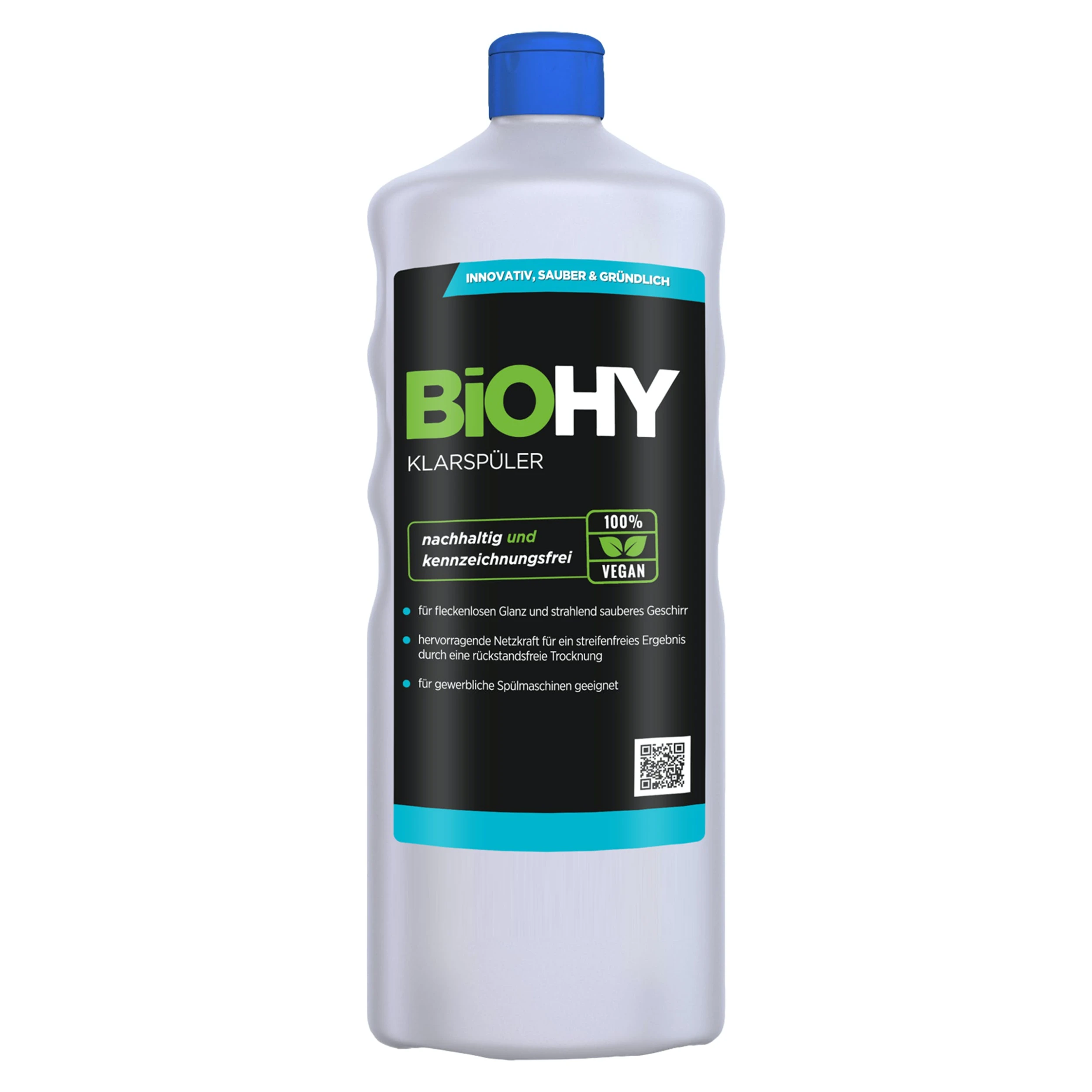Null BiOHY Klarspüler (9x1l Flasche) | Ökologisches Hochkonzentrat | Geeignet Für Alle Spülmaschinen, Für Unschlagbaren Glanz Auf Gläsern & Geschirr 3 Null BiOHY Klarspüler (9x1l Flasche) | Ökologisches Hochkonzentrat | Geeignet Für Alle Spülmaschinen, Für Unschlagbaren Glanz Auf Gläsern & Geschirr – Bild 3