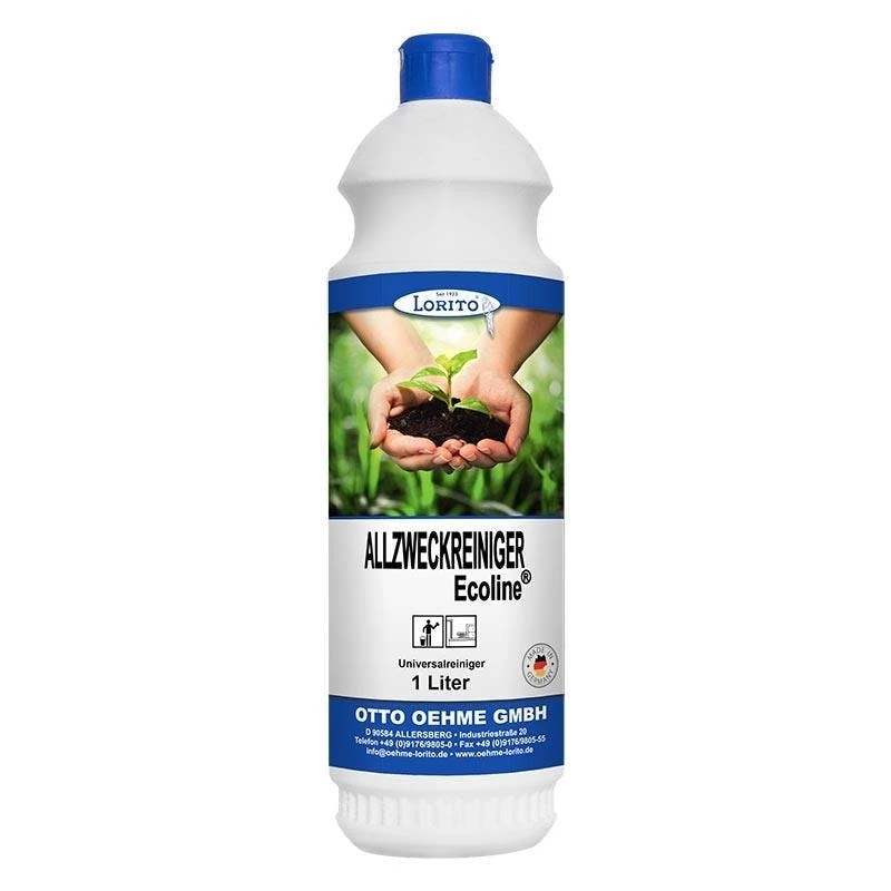 Lorito Allzweckreiniger Ecoline Kennzeichnungsfreier Allround-Reiniger 1 Liter 1 Lorito Allzweckreiniger Ecoline Kennzeichnungsfreier Allround-Reiniger 1 Liter