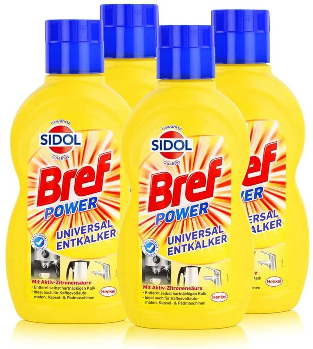 Null Bref Sidol Universal-Entkalker 3x500 Ml Reiniger Reinigungsmittel Sauberkeit 4 Null Bref Sidol Universal-Entkalker 3x500 Ml Reiniger Reinigungsmittel Sauberkeit – Bild 4