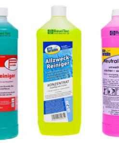 Null Perladin 3er Set Essigreiniger Neutralreiniger Allzweckreiniger 1L Flaschen 1 Liter Konzentrat
