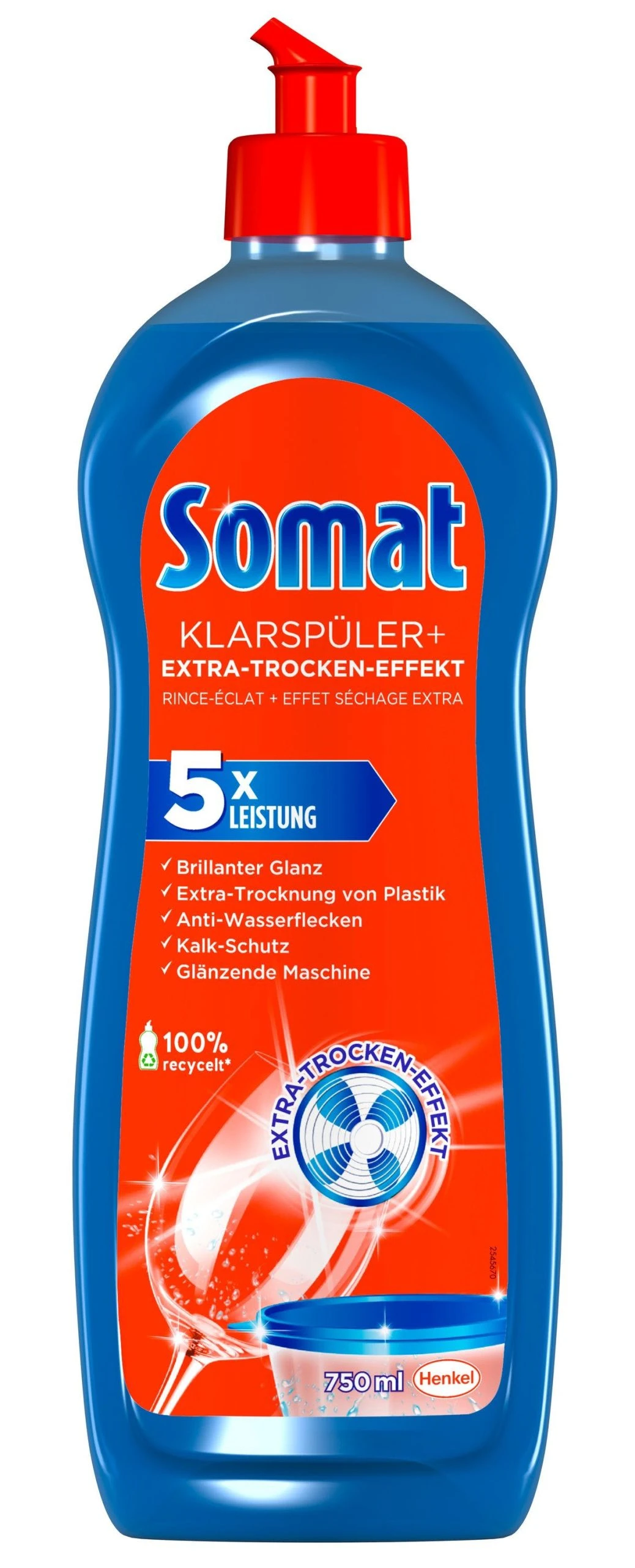 Somat Klarspüler Geschirrreiniger 5x750 Ml Spülmaschinenreiniger Reinigung 6 Somat Klarspüler Geschirrreiniger 5x750 Ml Spülmaschinenreiniger Reinigung – Bild 6