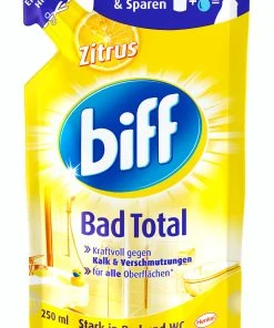 Null Biff Bad Total Zitrus Badreiniger Reiniger Reinigungsmittel 6x250ml Nachfüllpack 12 Null Biff Bad Total Zitrus Badreiniger Reiniger Reinigungsmittel 6x250ml Nachfüllpack -WC Frisch-Shop 49c9bee8 1ed2 4aed bea4 2a17fc826cce