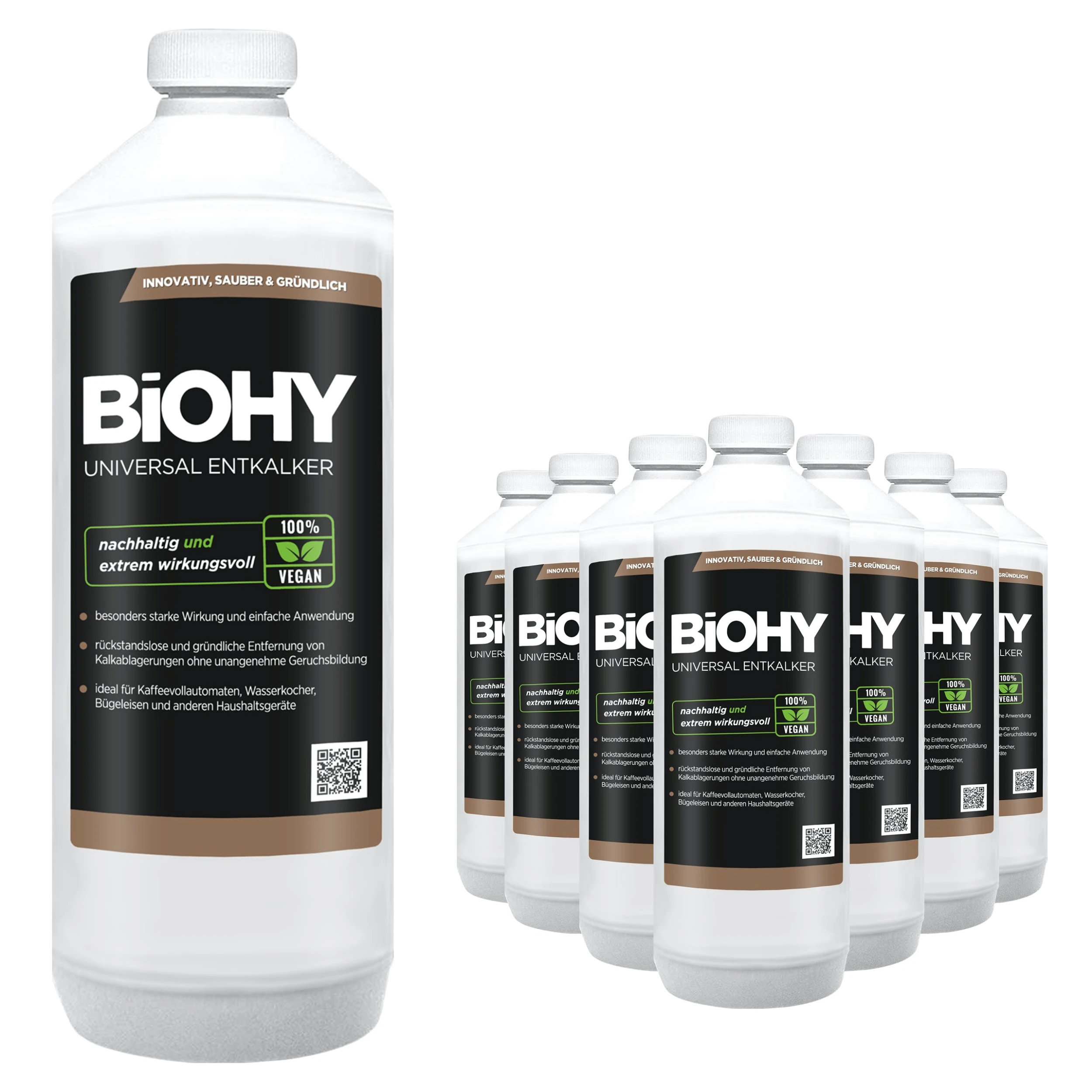 Null BiOHY Universal Entkalker (2x1l Flasche) | Konzentrat Für 20 Entkalkungsvorgänge Pro Flasche | Kompatibel Mit Allen Kaffeevollautomaten 4 Null BiOHY Universal Entkalker (2x1l Flasche) | Konzentrat Für 20 Entkalkungsvorgänge Pro Flasche | Kompatibel Mit Allen Kaffeevollautomaten – Bild 4