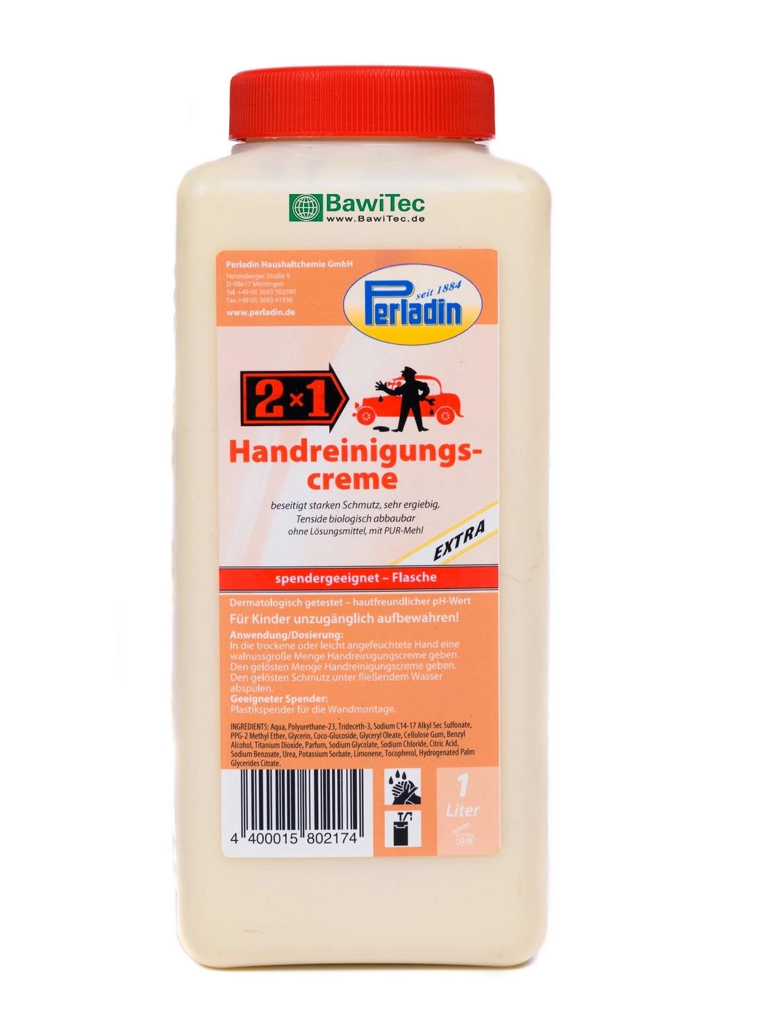 Null Perladin 2x1 HandreinigungsCreme 1L Handreinigung Handseife 1 Liter Werkstatt Handwerk 1 Null Perladin 2x1 HandreinigungsCreme 1L Handreinigung Handseife 1 Liter Werkstatt Handwerk