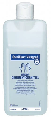 Null Bode Sterillium Virugard Händedesinfektion, 4x1 L, RKI 1 Null Bode Sterillium Virugard Händedesinfektion, 4x1 L, RKI