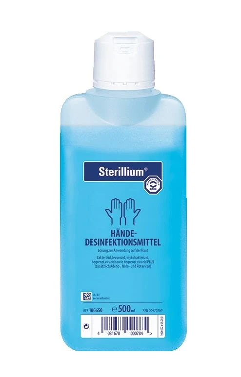 Null DesiClean - Händedesinfektionsmittel, 70% Ethanol - 500ml 2 Null DesiClean - Händedesinfektionsmittel, 70% Ethanol - 500ml – Bild 2