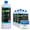 Null BiOHY Intensivreiniger Universal (6x1l Flasche) | Hochleistungs-INDUSTRIEREINIGER | Grundreiniger Ideal Für Hochdruckreiniger, Schaumarm