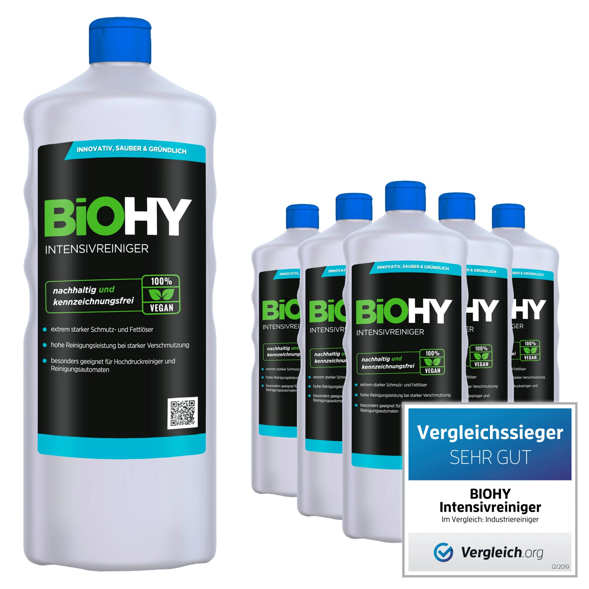 Null BiOHY Intensivreiniger Universal (480x1l Flasche) | Hochleistungs-INDUSTRIEREINIGER | Grundreiniger Ideal Für Hochdruckreiniger, Schaumarm 4 Null BiOHY Intensivreiniger Universal (480x1l Flasche) | Hochleistungs-INDUSTRIEREINIGER | Grundreiniger Ideal Für Hochdruckreiniger, Schaumarm – Bild 4