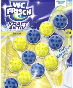 Null WC-Frisch Kraft Aktiv Duftspüler Lemon 150g WC-Reiniger Toilettenreiniger