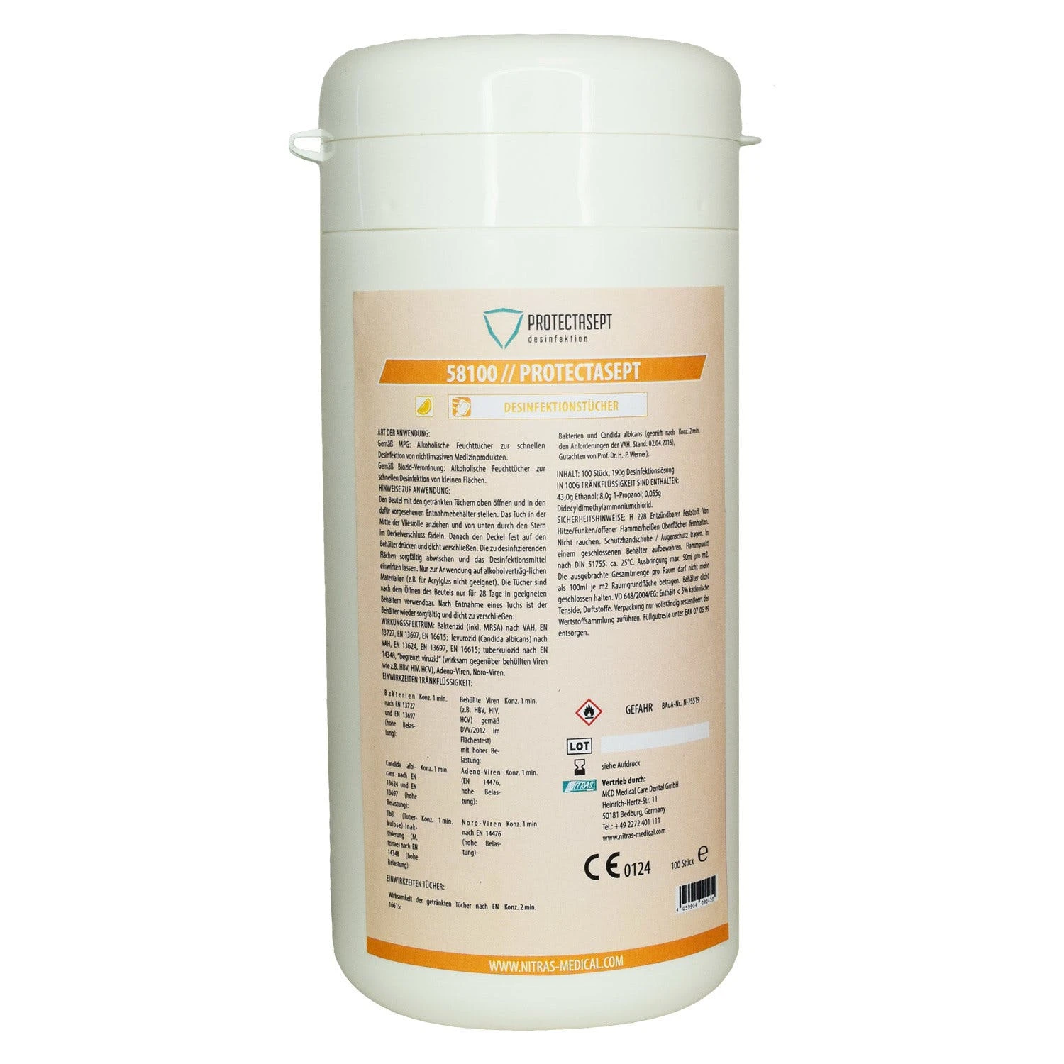 Null Descosept Sensitive Desinfektionstücher 6 Null Descosept Sensitive Desinfektionstücher – Bild 6