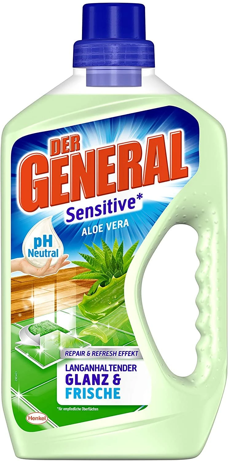 Null Der General Sensitive Aloe Vera 4er Pack Allzweckreiniger 4x750 Ml Reiniger 6 Null Der General Sensitive Aloe Vera 4er Pack Allzweckreiniger 4x750 Ml Reiniger – Bild 6