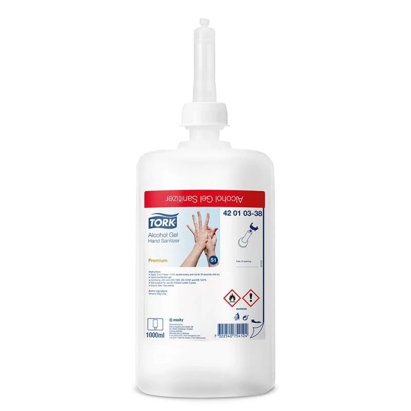 TORK Salubrin Händedesinfektionsgel 911103 Hygienische Händedesinfektion 500 Ml Flasche 2 TORK Salubrin Händedesinfektionsgel 911103 Hygienische Händedesinfektion 500 Ml Flasche – Bild 2