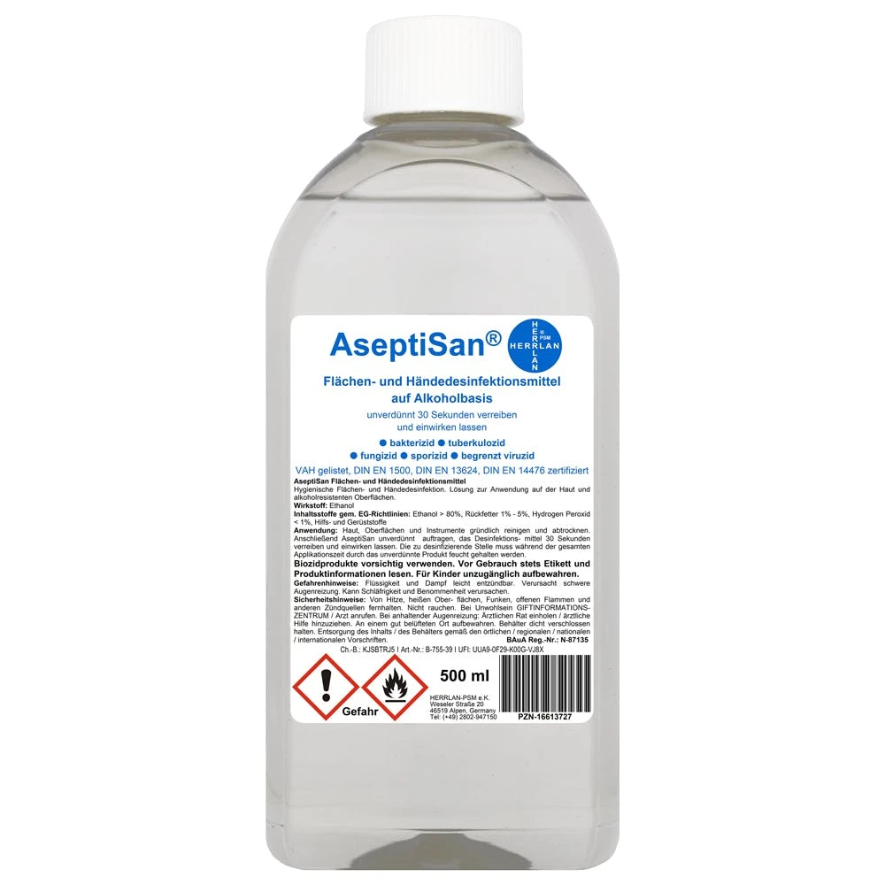 Null Dr. Schumacher ASEPTOMAN® MED Alkoholisches Händedesinfektionsmittel 500 Ml Flasche 7 Null Dr. Schumacher ASEPTOMAN® MED Alkoholisches Händedesinfektionsmittel 500 Ml Flasche – Bild 7