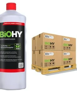 BiOHY Sanitärreiniger (6x1l Flasche) | Kalkzersetzendes Konzentrat Für Den Sanitärbereich | Badreiniger Mit Angenehme & Frischen Duft | EXTRA STARK 9 BiOHY Sanitärreiniger (6x1l Flasche) | Kalkzersetzendes Konzentrat Für Den Sanitärbereich | Badreiniger Mit Angenehme & Frischen Duft | EXTRA STARK -WC Frisch-Shop 5d08565f 7cd5 4b5d bb71 11638711f99a 4