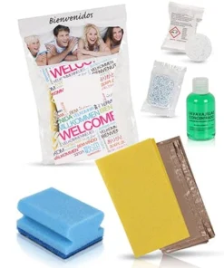 Null Amenities- Reinigungssets "Welcome Nr. 5" Für Touristenunterkünfte - 40 Stück