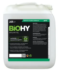 Null BiOHY Spülmittel (480x1l Flasche) | Frei Von Schädlichen Chemikalien & Biologisch Abbaubar | Glanz- & Fettlöseformel 12 Null BiOHY Spülmittel (480x1l Flasche) | Frei Von Schädlichen Chemikalien & Biologisch Abbaubar | Glanz- & Fettlöseformel -WC Frisch-Shop 604cdeca 524d 4891 8c8f 5db5070a1f2f