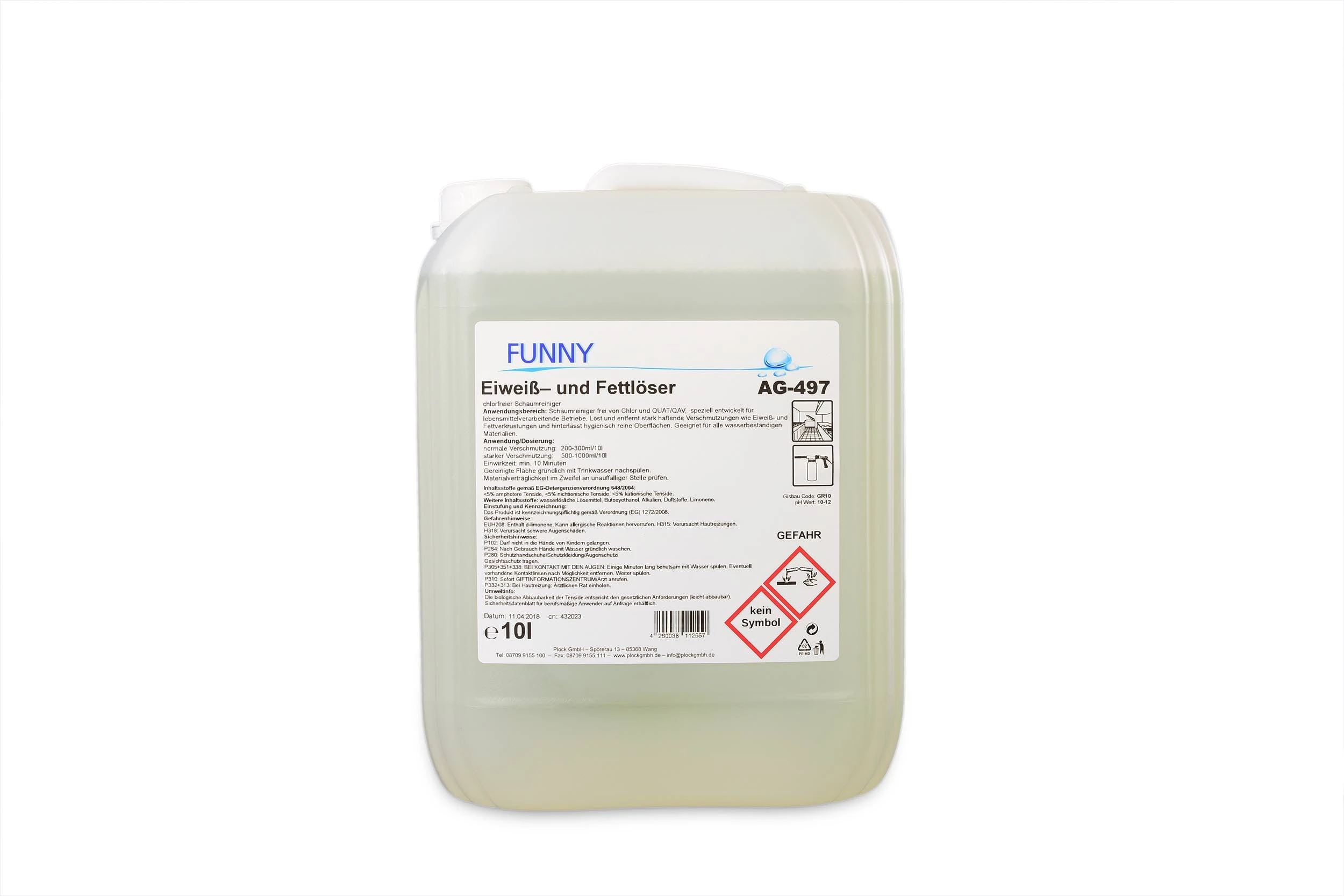 Funny Fettlöser, Effektiver Kraftreiniger, 10 Liter 3 Funny Fettlöser, Effektiver Kraftreiniger, 10 Liter – Bild 3