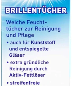 Null Sidolin Brillenputztücher 20 Stück Reinigungstücher Tücher Reinigen Putztuch -WC Frisch-Shop 64bc752f 06e7 42af b2e9 cf3fbd383c55