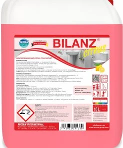 ARCORA Sanitärreiniger Mit Citrus-Frischeduft BIlANZ CITRUS, 10L