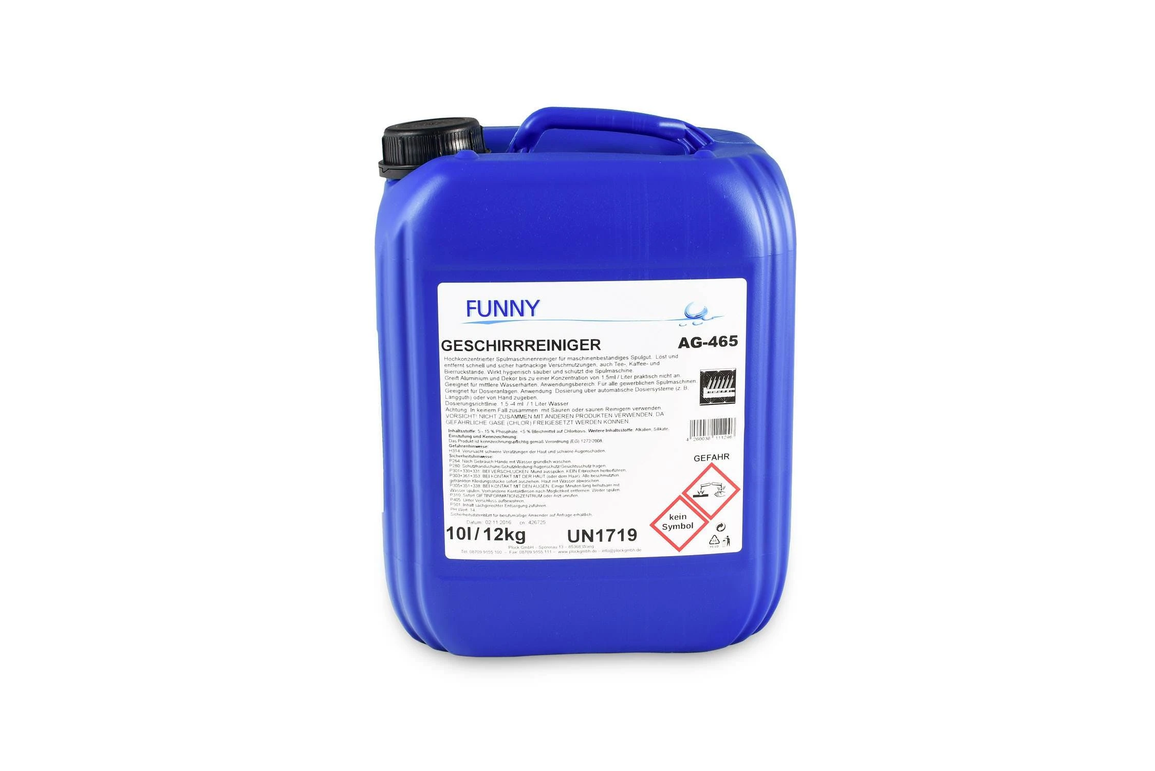 Null Klarspülmittel 10 Kg Für Gewerbe-Spülmaschinen 7 Null Klarspülmittel 10 Kg Für Gewerbe-Spülmaschinen – Bild 7