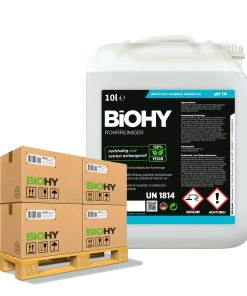 BiOHY Rohrreiniger (24x20l Kanister) | EXTRA STARK | Flüssiger, Hochkonzentrierter Abflussreiniger | Geruchsneutral | Für Alle Verstopfungen -WC Frisch-Shop 79bc8eba 686e 4432 abf2 c632b6b35b93 1
