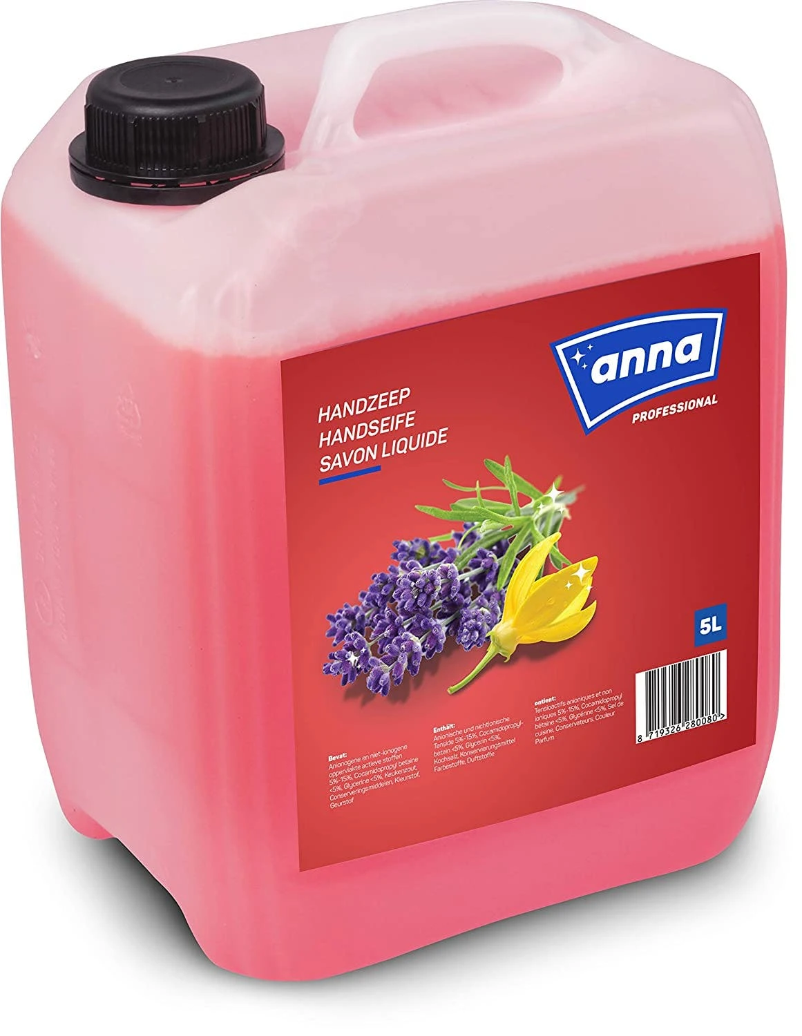 Null ANNA Professional Pflegende Handseife Flüssig Nachfüllpack 5l 1 Null ANNA Professional Pflegende Handseife Flüssig Nachfüllpack 5l