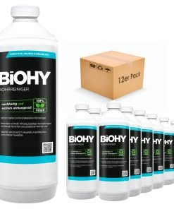BiOHY Rohrreiniger (1l Flasche) | EXTRA STARK | Flüssiger, Hochkonzentrierter Abflussreiniger | Geruchsneutral | Für Alle Verstopfungen -WC Frisch-Shop 7ccd3e24 ff67 47c7 b722 b163656821a3 6