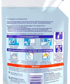 Null Sidolin Cristal Glasreiniger Glas Reiniger Fensterreiniger 250ml Nachfüller -WC Frisch-Shop 80ded3a9 4605 4d32 918b 19078724680c