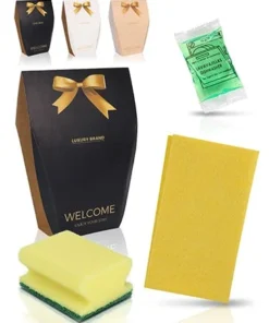 Null Küchenreinigungs-Amenities "Luxury Brand Nr. 4"- Für Touristenunterkünfte, Campingplätze, B & B - 40 Stück