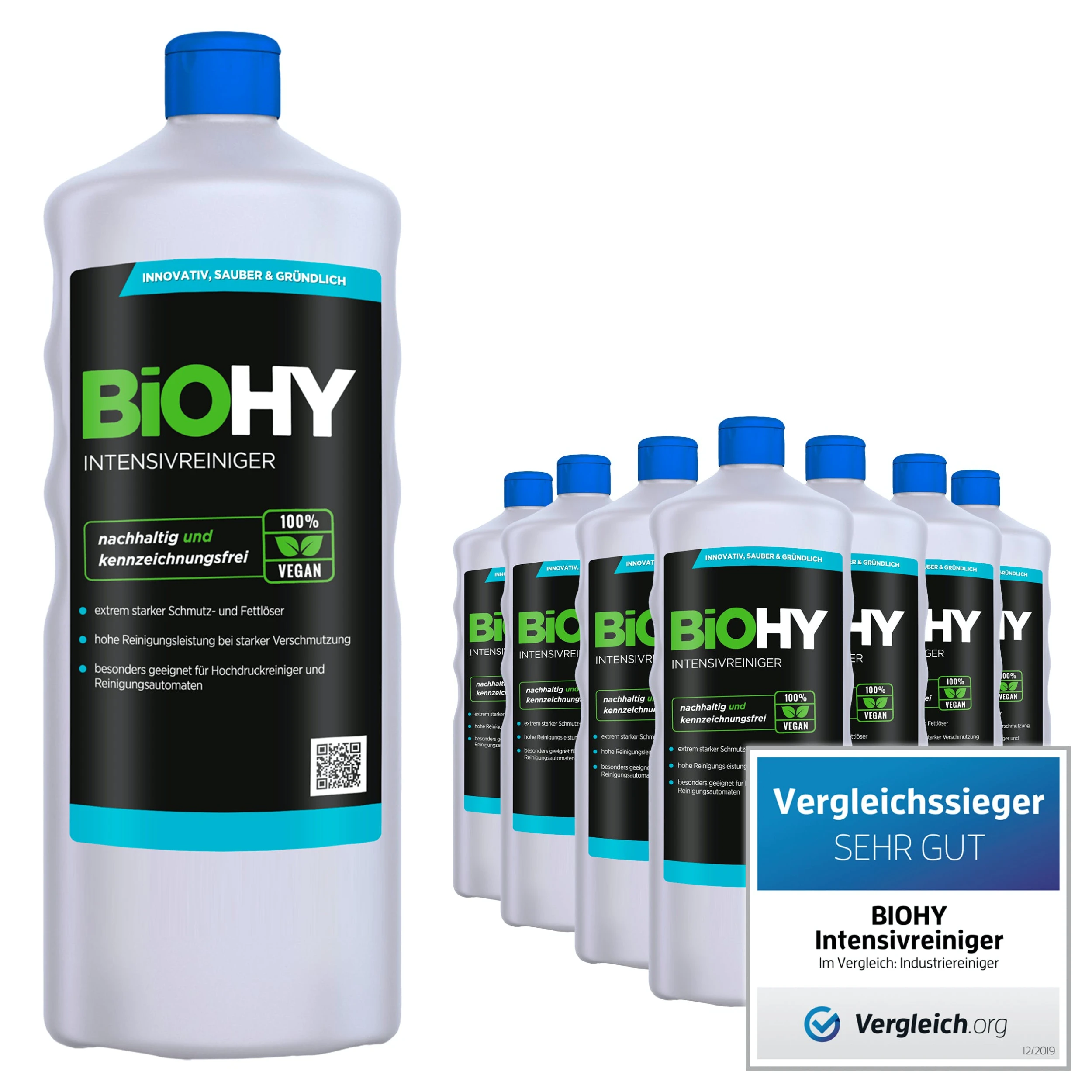 Null BiOHY Intensivreiniger Universal (2x1l Flasche) | Hochleistungs-INDUSTRIEREINIGER | Grundreiniger Ideal Für Hochdruckreiniger, Schaumarm 5 Null BiOHY Intensivreiniger Universal (2x1l Flasche) | Hochleistungs-INDUSTRIEREINIGER | Grundreiniger Ideal Für Hochdruckreiniger, Schaumarm – Bild 5