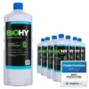 Null BiOHY Intensivreiniger Universal (9x1l Flasche) | Hochleistungs-INDUSTRIEREINIGER | Grundreiniger Ideal Für Hochdruckreiniger, Schaumarm