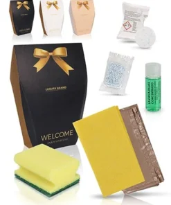 Null Küchenreinigungs-Amenities "Luxury Brand Nr. 8"- Für Touristenunterkünfte, Campingplätze, B & B - 40 Stück
