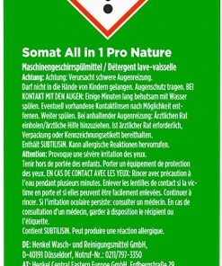 Somat All In 1 Pro Nature Spülmaschinen Tabs 56 Tabs Spülmittel Spülen Reinigung 12 Somat All In 1 Pro Nature Spülmaschinen Tabs 56 Tabs Spülmittel Spülen Reinigung -WC Frisch-Shop 9872c98b 0dfe 495c 8ec9 4398641fc39b