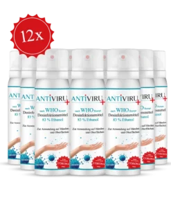 Null ANTiVIRU | Desinfektionsmittel 6x 5L Kanister | Handdesinfektion & Flächendesinfektion | Viruzid | Anwendungsfertig -WC Frisch-Shop 996aad64 6778 4785 970a 18c0d1c91f41 2