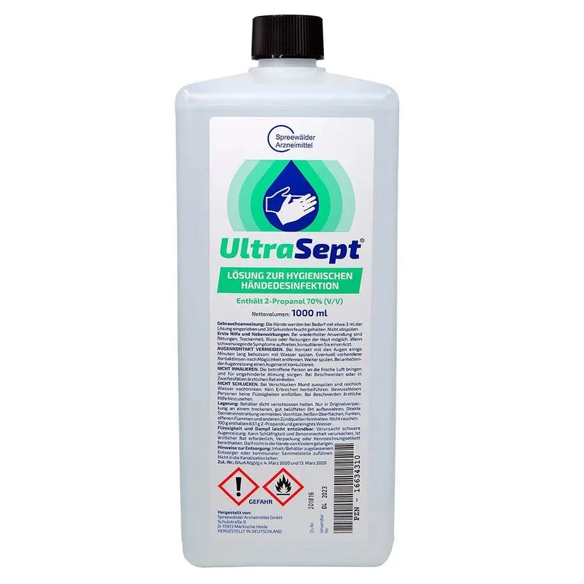 Null Händedesinfektion - Desinfektionsmittel UNIGLOVES - 250ml Sprühflasche 4 Null Händedesinfektion - Desinfektionsmittel UNIGLOVES - 250ml Sprühflasche – Bild 4