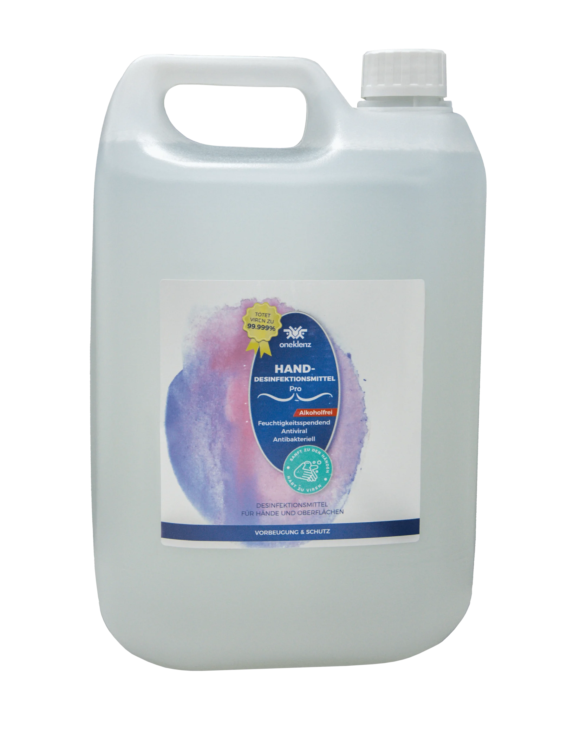 Null DesiClean® - Händedesinfektionsmittel, 80% Ethanol - 5 Liter 7 Null DesiClean® - Händedesinfektionsmittel, 80% Ethanol - 5 Liter – Bild 7