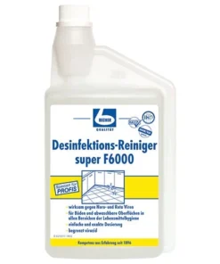 Dr-becher Dr. Becher "Dr. Becher" Desinfektions-Reiniger 1 L Super F6000 Mit Dosierkopf